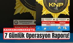 Kahramanmaraş’ta Operasyonlarda Binlerce Hap Yakalandı!