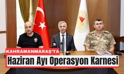 Kahramanmaraş’ta Haziran Ayında Suçlulara Darbe!