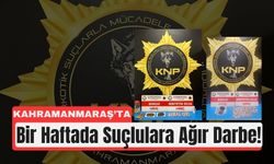 Kahramanmaraş Polisi 7 Günde Suçlulara Nefes Aldırmadı