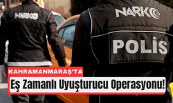 Kahramanmaraş ve 69 İlde Narkotik Alarmı