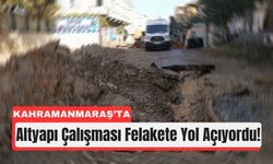 Kahramanmaraş’ta Tehlikeli Sızıntı: Doğalgaz Borusu Patladı