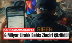 Kahramanmaraş'ta Kara Para ve Yasa Dışı Bahse Darbe!