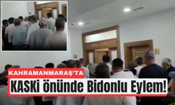 Kahramanmaraş’ta Su Kesintisine Bidonlu Eylem!