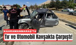 Kahramanmaraş'ta Feci Çarpışma: Tır Otomobili Biçti!