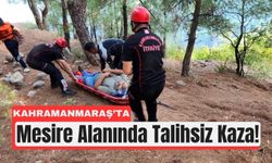 Kahramanmaraş’ta Mesire Alanında Kurtarma Operasyonu
