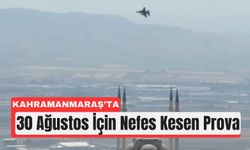 Kahramanmaraş Semalarında F-16’ların Türk Bayrağı Selamı!