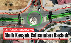 Kahramanmaraş'ta Trafik Akışı Akıllı Kavşakla Düzenleniyor!