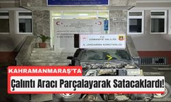 Otomobil Hırsızları Kahramanmaraş’ta Kıskıvrak Yakalandı