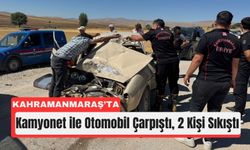 Kahramanmaraş Afşin’de Feci Çarpışma: 2 Kişi Yaralandı