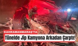 Kahramanmaraş’ta Tünelde Trafik Kazası: 3 Yaralı