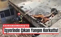 Kahramanmaraş’ta Çalışma Alanında Göçük Paniği