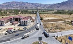 Kahramanmaraş Göksun’da Trafik Akışı Yeni Şeritle Rahatladı