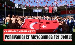 Kahramanmaraş’ta Ata Sporu Güreş Tribünleri Coşturdu