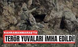 Kahramanmaraş’ta Operasyon: Sığınaklar Yok Edildi