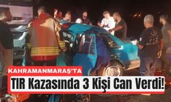Kahramanmaraş’ta Yol Kan Gölüne Döndü: 3 Ölü