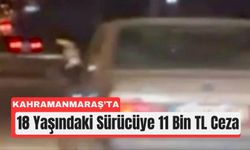 Kahramanmaraş’ta 18 Yaşındaki Silahlı Magandaya Para Cezası!