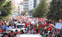 Kahramanmaraş binler Gazze için yürüdü