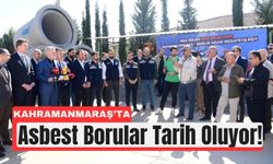 Kahramanmaraş’ta Asbest Borular Sökülüyor