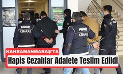 Kahramanmaraş’ta Huzur Operasyonu: Suçlular Cezaevinde