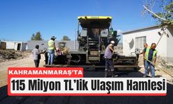 Pazarcık’ın Yolları 115 Milyonluk Yatırımla Yenileniyor