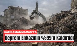 Kahramanmaraş’ta Enkaz Temizliği Sona Yaklaştı