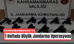 Kahramanmaraş'ta Jandarmadan 294 Kişiye Operasyon!