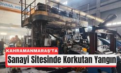 Kahramanmaraş Yeni Sanayi Sitesi’nde Alevler Paniğe Yol Açtı