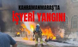 Kahramanmaraş’ta işyeri yangını: 1 yaralı