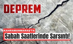 Kahramanmaraş’ta 3.2’lik Sarsıntı Yaşandı!
