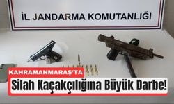 Kahramanmaraş’ta Kaçak Sigara ve Silah Operasyonu