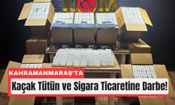 Kahramanmaraş'ta Polisten Kaçak Sigara Avı!