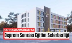 Kahramanmaraş Depremi Bölgesinde 865 Yeni Okul Yapıldı!