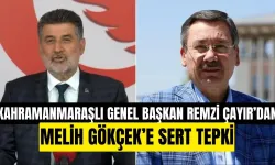 Kahramanmaraşlı Genel Başkan Remzi Çayır'dan Melih Gökçek'e zehir zemberek cevap