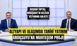 Başkan Hanifi Toptaş, Onikişubat’ın Gelecek Vizyonunu AKSU TV’de Anlattı