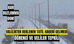 Ankara Valiliği'nden bugün 31 Aralık Çarşamba kar tatili haberi bekleyen vatandaşlara kötü haber