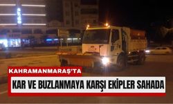 Kahramanmaraş’ta Kış Mesaisi Başladı: Ekipler Sahada Hazır!