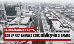 Kahramanmaraş’ta Karla Mücadele: Ana Arterler Açık Tutuluyor