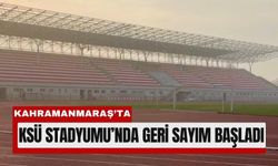 KSÜ Stadyumu Yeni Sezona Hazırlanıyor