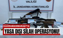 Kahramanmaraş 'ta Cephanelik Gibi Evden Kalaşnikof Çıktı