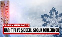 Kahramanmaraş’ta Yılbaşı Öncesi Lapa Lapa Kar Uyarısı!