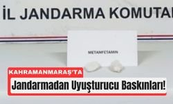 Kahramanmaraş’ta Jandarmadan Narkotik Darbesi