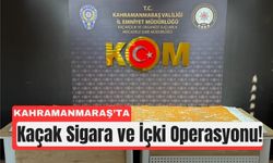 Kahramanmaraş'ta Kaçak Ürünler Piyasaya Çıkamadan Yakalandı