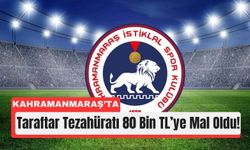 Kahramanmaraş'ta Tribünlerde Kötü Tezahürat!