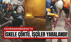 Kahramanmaraş’ta Termik Santralde İşçiler 21 Metre Düştü!