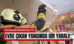 Kahramanmaraş’ta Ev Yangını: Bir Kişi Dumandan Etkilendi