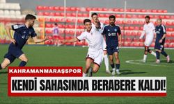 Kahramanmaraşspor Son Nefeste Bir Puanı Kurtardı