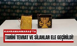 Kahramanmaraş’ta Tevrat Operasyonu: 1 Tutuklama!