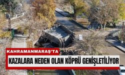 Kahramanmaraş'ta Dar Köprü Genişletiliyor, Trafik Rahatlıyor