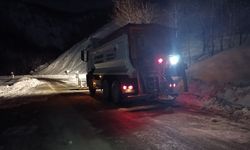 Kahramanmaraş’ta Kırsal Mahalle Yollarında Kar Seferberliği