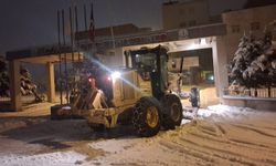 Kahramanmaraş’ta Kuzey İlçelerde Karla Mücadele Sürüyor